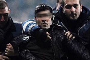 Sahaya giren taraftar serbest bırakıldı