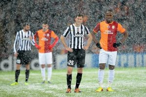 Juventus'un korkusu "kar" yağışı!