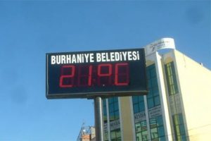 Balıkesir'de termometreler 21 dereceyi g&ouml;sterdi