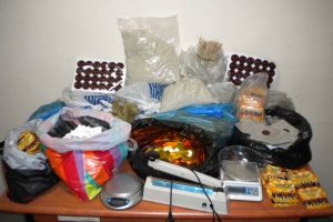 Bursa'da 107 kilo esrar maddesi yakalandı