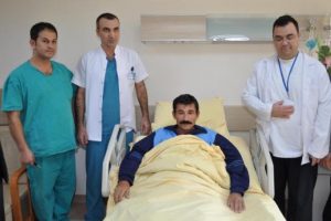 İlk kez yapılan ameliyatla sağlığına kavuştu