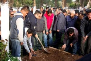 Soba kurbanı emekli polis toprağa verildi