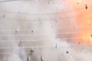Bombalı saldırı kamerada