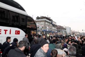 Erdoğan'a sevgi seli