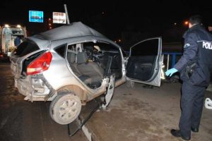Kocaeli'de feci kaza: 1 &ouml;l&uuml;, 1 yaralı