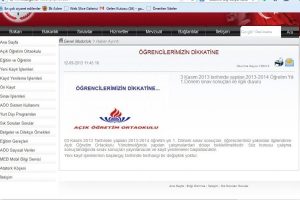 A&ccedil;ık &Ouml;ğretim Ortaokul sınav sonu&ccedil;ları a&ccedil;ıklanmıyor