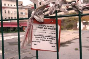Marmaray &uuml;zerindeki arsa, ka&ccedil;ak otoparktan m&uuml;h&uuml;rlenmiş