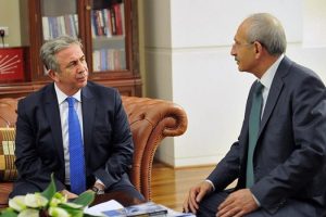Kılı&ccedil;daroğlu Mansur Yavaş ile g&ouml;r&uuml;şt&uuml;