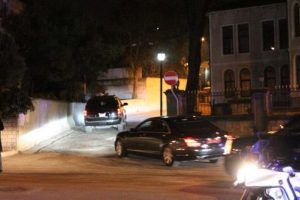 Erdoğan &Uuml;sk&uuml;dar'daki evine geldi