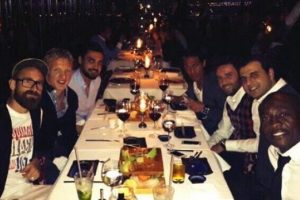 Fenerbah&ccedil;eli futbolcular yemekte buluştu