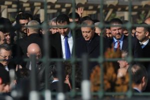 Erdoğan'ı o sloganlarla uğurladılar