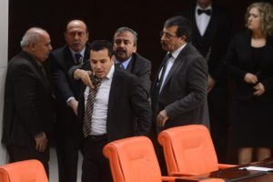 Meclis'te hareketli dakikalar