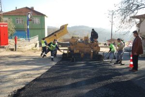 Mudanya'da asfaltsız yol kalmadı