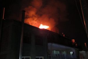 Malatya'da korkutan yangın