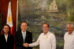 BM Genel Sekreteri Ban Filipinler'de