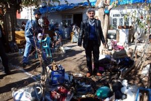 İki kardeşin &ccedil;eyizi yangında k&uuml;l oldu