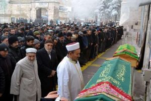 Katliam gibi kazadan sonra h&uuml;z&uuml;nl&uuml; veda