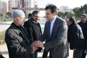 Mustafa Esgin'den Hasanağa TOKİ'ye ziyaret