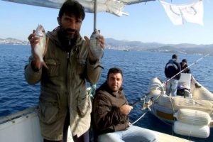 Bodrum'da balık avlama yarışması