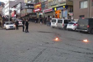 Şırnak'ta polise molotoflu saldır