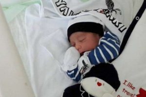 Gezi şehidinin bebeği iyi