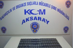 Kargoyla ka&ccedil;ak&ccedil;ılığa polis baskını
