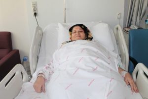 130 kiloluk kadın ameliyat ile kilolarından kurtulacak