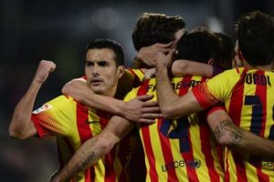 Barcelona'nın rekor serisi s&uuml;r&uuml;yor