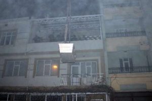 Cenaze vin&ccedil; ile yukarı &ccedil;ıkartıldı