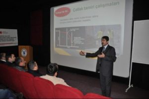 Belediye'ye asfalt semineri
