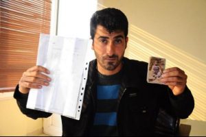 Bir babanın yardım &ccedil;ığlığı