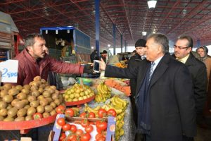 Kapalı semt pazarlarına g&uuml;venlik kamerası