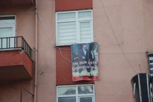 Desteğini b&ouml;yle g&ouml;sterdi
