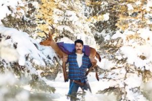 Burak &Ouml;z&ccedil;ivit, -15 derecede geyik taşıdı!