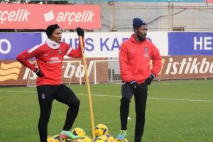 Trabzonspor'da hırslı antrenman