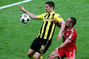 Lewandowski'den Ribery'e destek