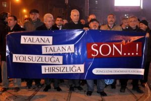Yasaklar protesto edildi