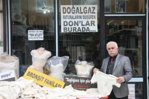 Doğalgaz faturalarını d&uuml;ş&uuml;ren donlar