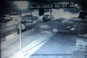 Bu kazadan burnu bile kanamadan kurtuldu