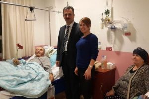 Refik Yılmaz'dan Hastane ziyareti