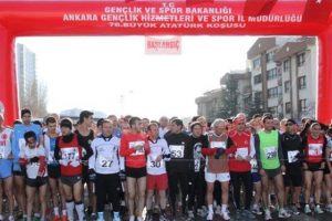 Başkentte B&uuml;y&uuml;k Atat&uuml;rk Koşusu heyecanı