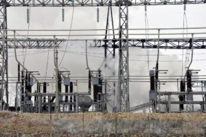 Elektrik santralinde korkutan yangın