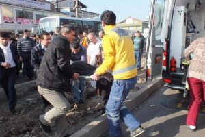 Ecel yolda yakaladı