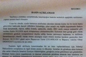Akkaş'tan yazılı a&ccedil;ıklama
