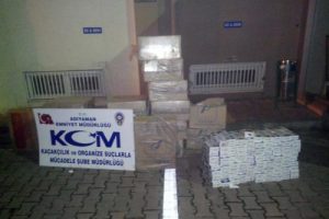 Ka&ccedil;ak sigaralara polis engeli