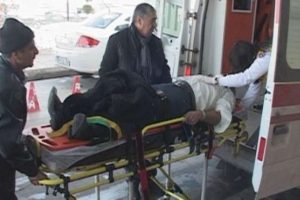 Minib&uuml;s şarampole yuvarlandı: 10 yaralı