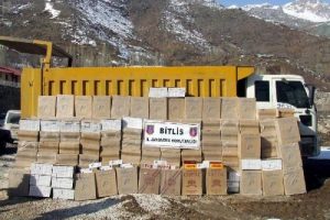 150 bin paket ka&ccedil;ak sigara yakalandı