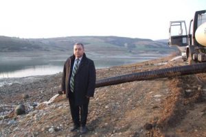 Kuruyan g&ouml;lete su takviyesi