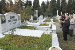 Ş&uuml;kr&uuml; Saracoğlu anıldı