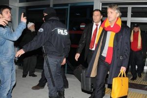 Galatasaray kafilesi Kayseri'de